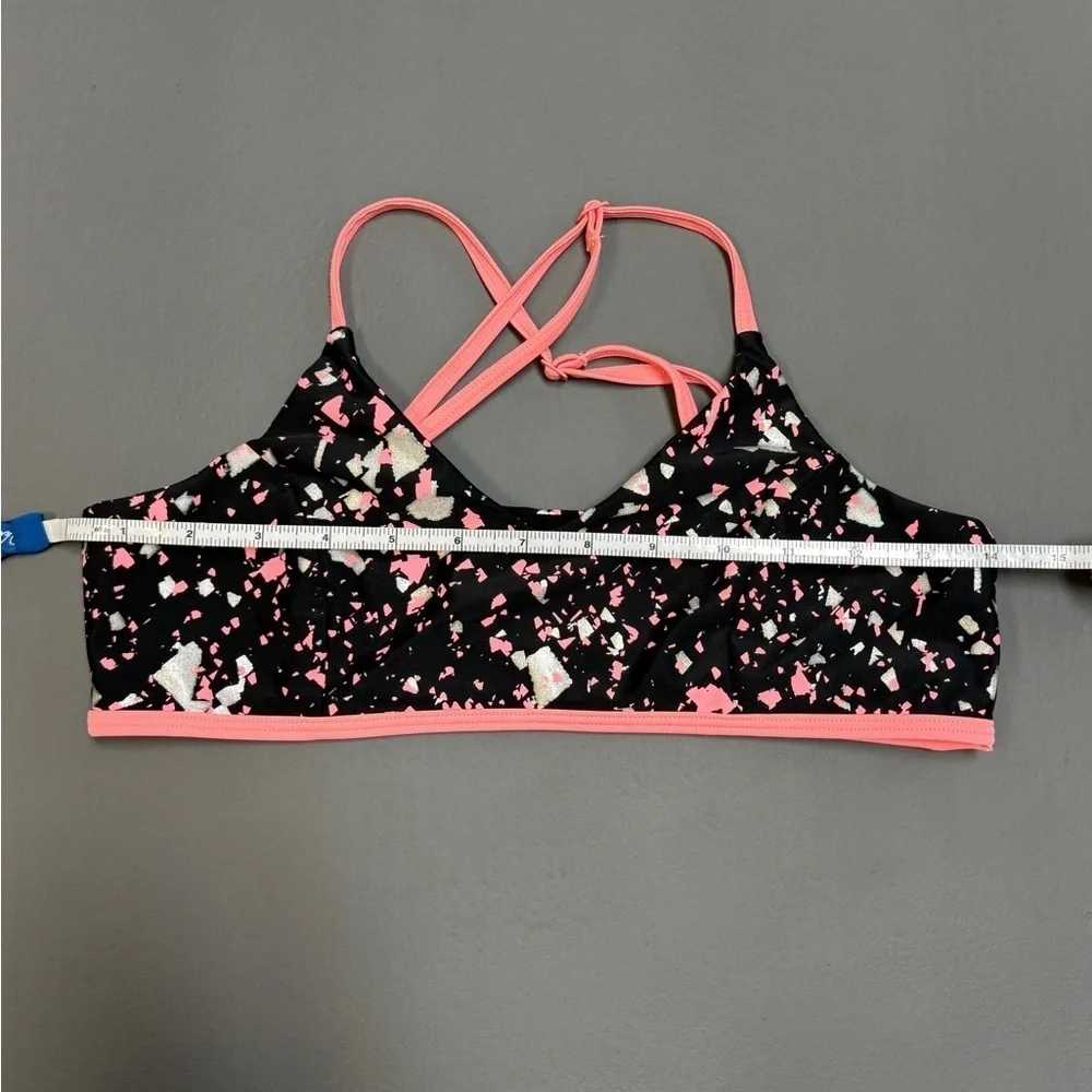 Zella: Girls - Tween - Teen Bikini Set, Black / Pink / Silver, Size 16